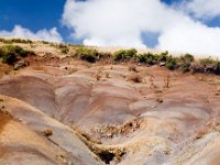 Colorful sediments