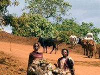 Woman on way to market