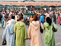 Woman on Djemaa-el-Fna