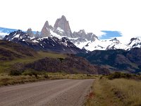 Last view on Cerro Fitz-Roy