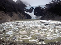 Glacier Lake near Campemento Los Perros