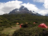 Campsite near Lago Pehoe